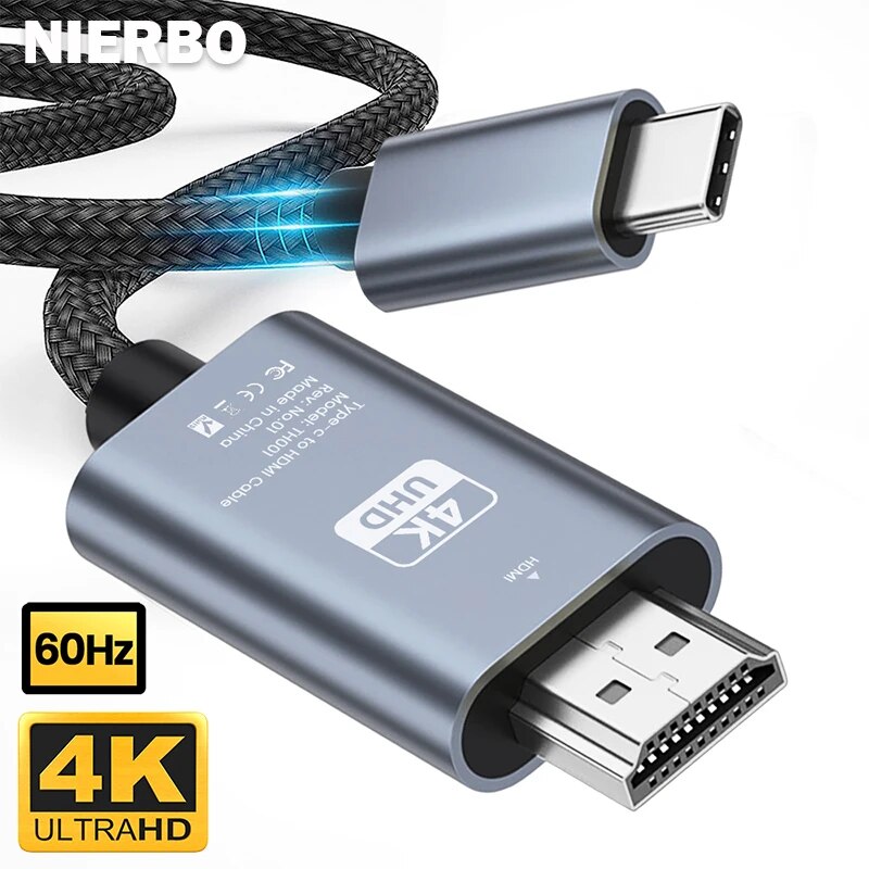 Home Cinema Usb - Nierbo USB C TO HDMI สาย6.6ft