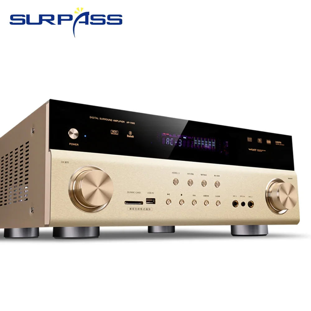 Home Cinema Onkyo 5.1 - เครื่องขยายเสียงโฮมเธียเตอร์ 6 ช่อง Bluetooth HiFi เครื่องขยายเสียงดิจิตอล