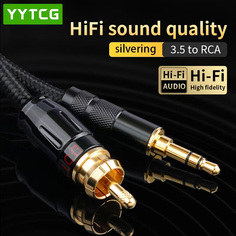 Home Cinema Choice - สายโคแอกเชียล YYTCG SPDIF HIFI 3.5 มม.
