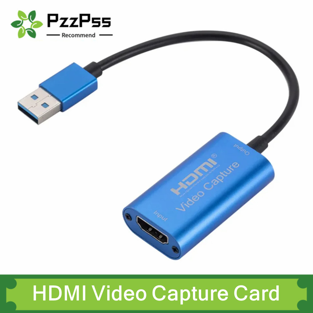 Home Cinema Usb - การ์ดจับภาพวิดีโอ3.0แบบ USB HD 1080P HDMI-เข้ากันได้กับเครื่องบันทึกภาพแบบไมโคร USB