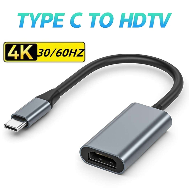 Home Cinema Usb - อะแดปเตอร์อะลูมิเนียมอัลลอยด์ Type C เป็น HDMI สายแปลง