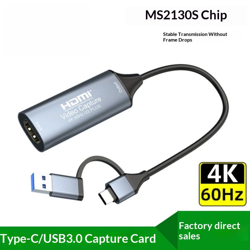 การ์ดจับภาพวิดีโอ USB3.0 4K 60 - Home Cinema Usb บทวิจารณ์และราคา