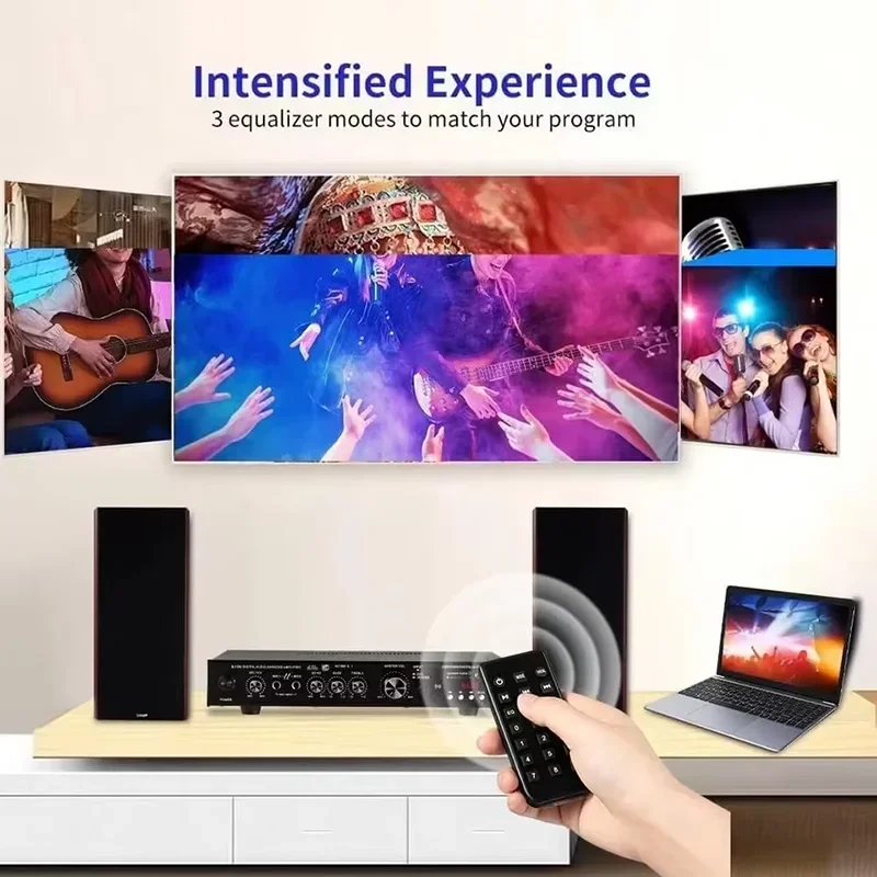 High Power Amplifier AV-369BT  - Home Cinema Onkyo 5.1 บทวิจารณ์และราคา