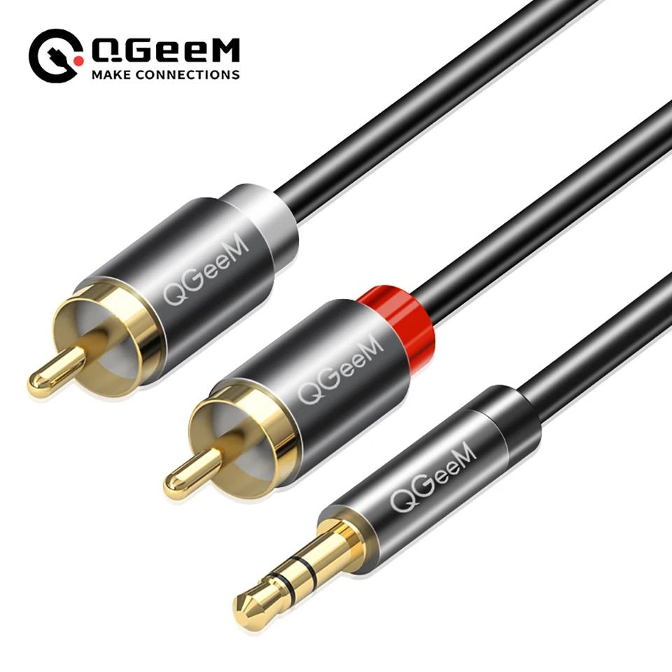 สายเคเบิล QGeeM RCA 2RCA ถึง 3 - Home Cinema Choice บทวิจารณ์และราคา
