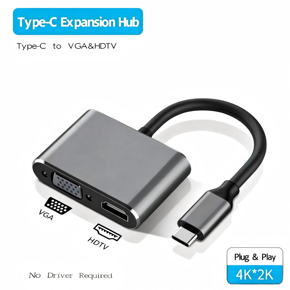 USB 3.0/TYPE-C ถึง HDMI VGA อะ - Home Cinema Usb บทวิจารณ์และราคา