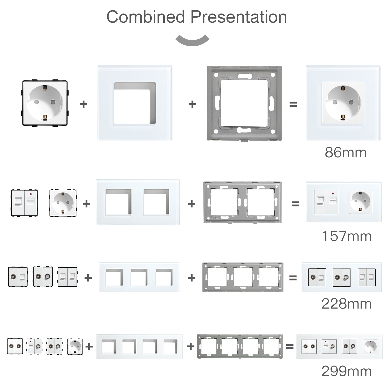 BSEED กรอบกระจก EU มาตรฐาน PIR - Home Cinema Usb บทวิจารณ์และราคา