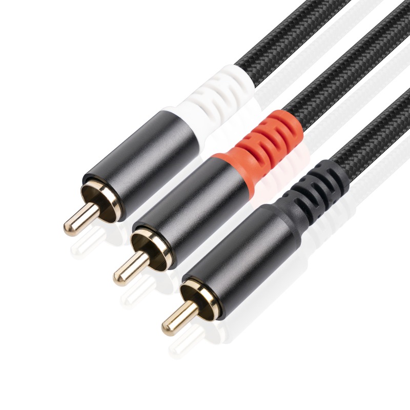 1/2/3M 1 RCA ชาย 2 สายสัญญาณเส - Home Cinema Choice บทวิจารณ์และราคา