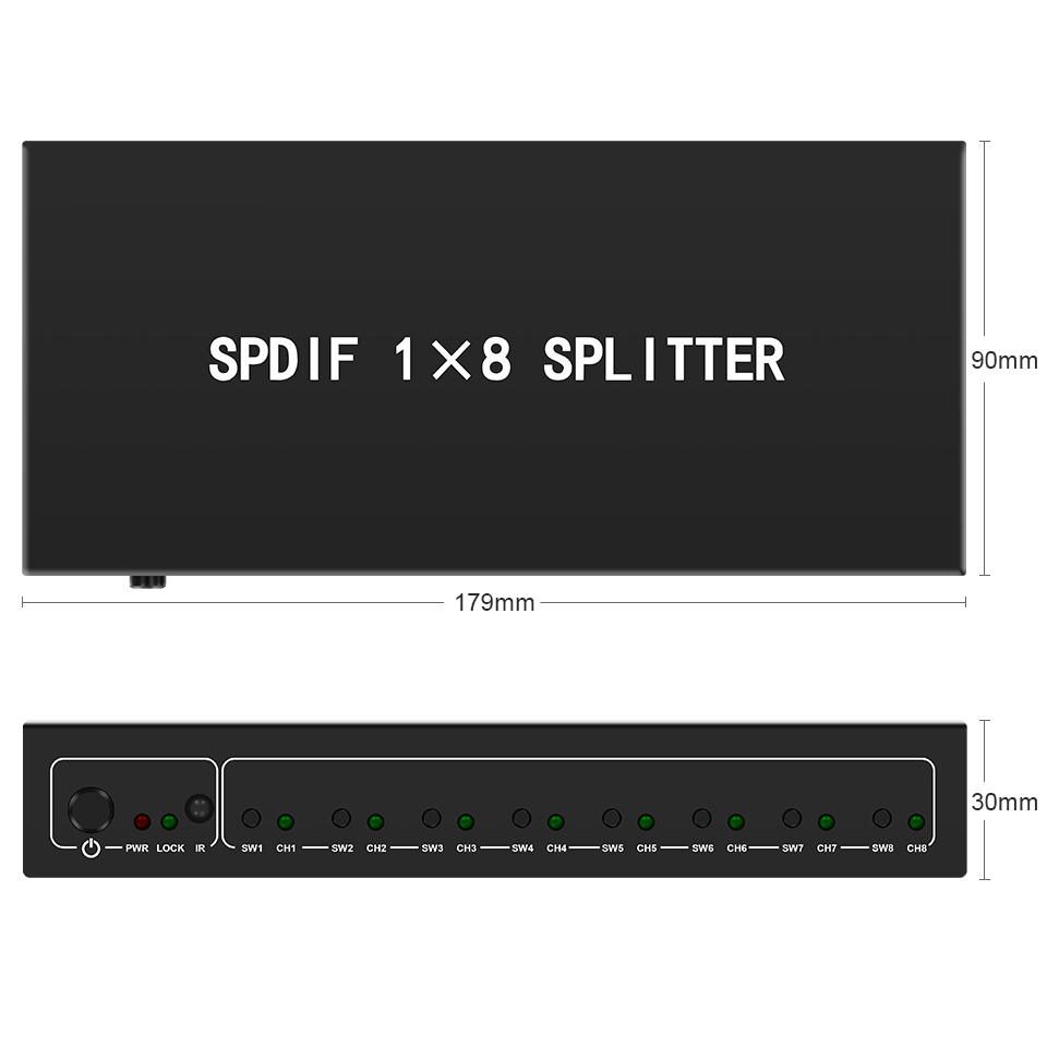ตัวแยกสัญญาณเสียงออปติคอล1 in  - Home Cinema Tv บทวิจารณ์และราคา