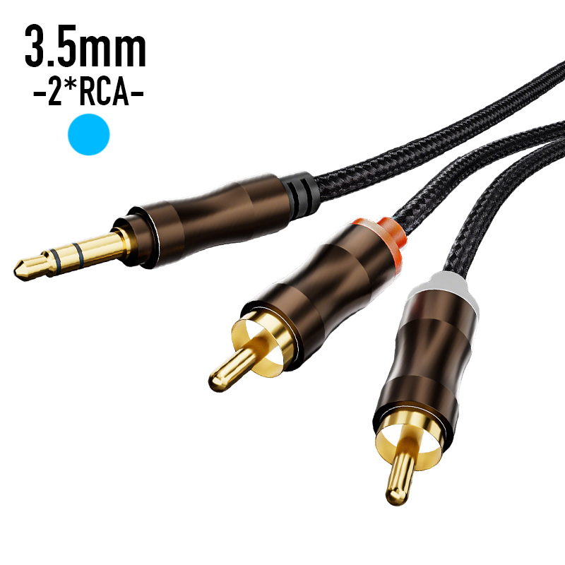 สายเคเบิลเสียง RCA เป็น 3.5 มม - Home Cinema Choice บทวิจารณ์และราคา